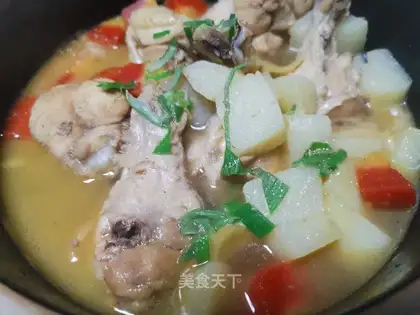 Potato chicken leg
