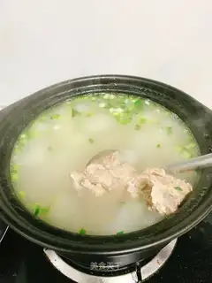 Pork bouquet soup