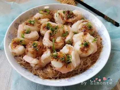 Shrimp tape steam fans