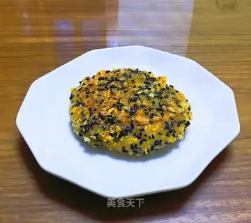 Sesame apple cake