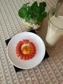 Sun fried eggs