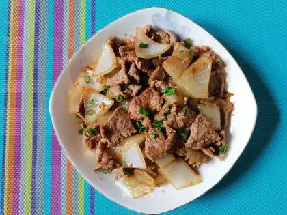Onion beef