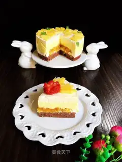 Pineapple cheesecake