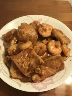 Shrimp tofu