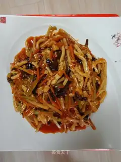 Fish chicken silk