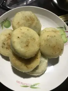 The rice sesame pie