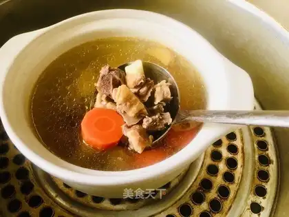 Mountain medicine carrot chicken soup