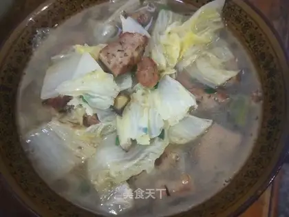 Meatball cabbage soup