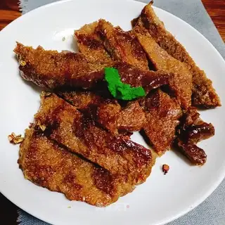 Steamed steak