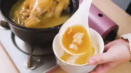 Moose fungus mushroom soup