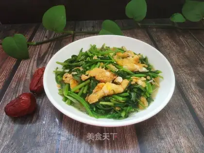 Steaked eggs