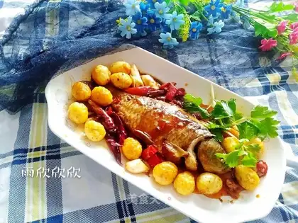 Quail eggs and gillfish