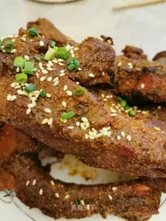 Bread the ribs