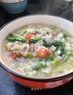 Pork spinach