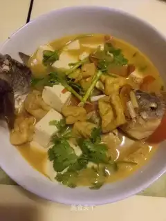 Tofu soup