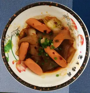 Sour spicy ham sausage wide powder