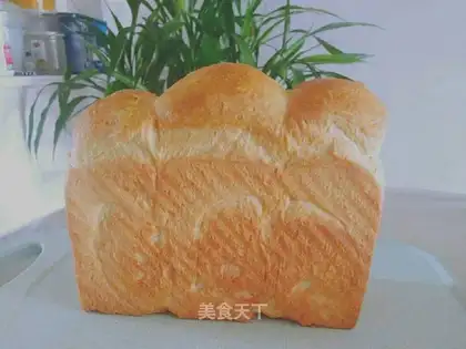 Frozen milk toast
