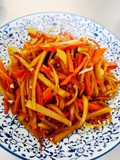 Carrot with potatoes