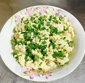 Tofu onions