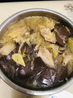 Pork and duck blood