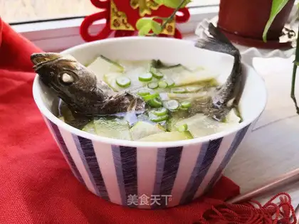 Squid radish soup