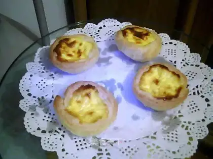 Portuguese egg tarts