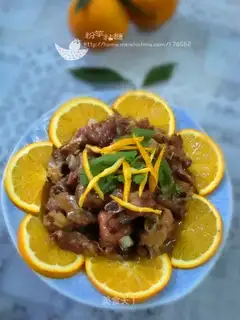 Orange ribs