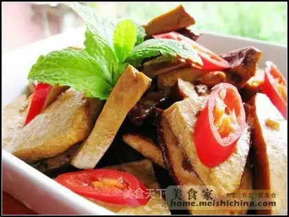 Sauce dried bean curd