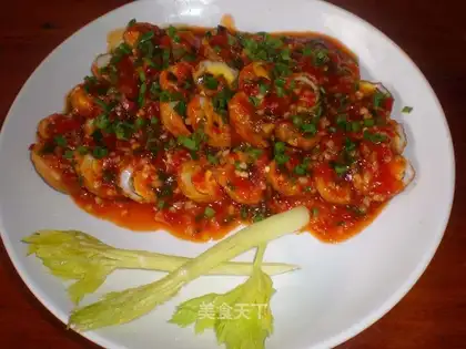 Quail eggs with fish flavor