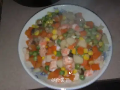 Colorful shrimp