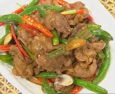 chili fry meat