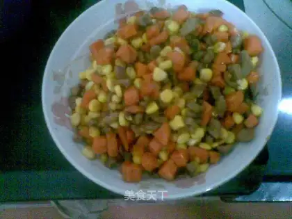 Mixed fried pork