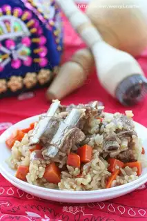 Fool version of Xinjiang pilaf