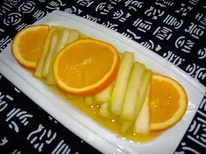 Orange juice and wax gourd