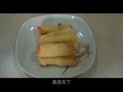 Egg rolls--super delicious