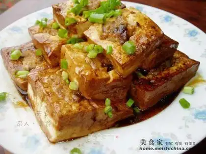 Stuffed pork with tofu