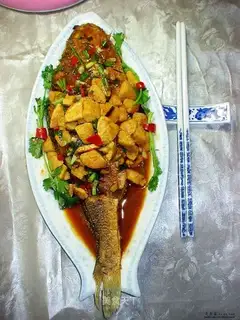 Braised Yellow Croaker with Tofu