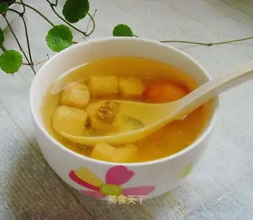 Stewed lean meat soup with sea horse