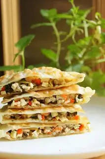 Crispy five-flavor pie