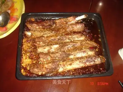 barbequed ribs