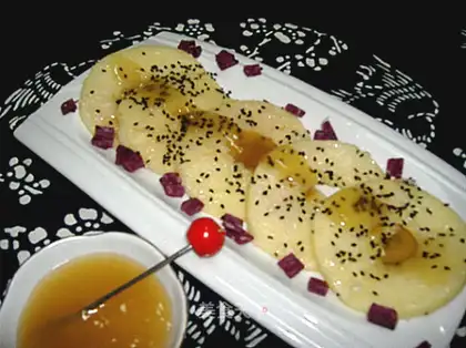 Beer apple rings