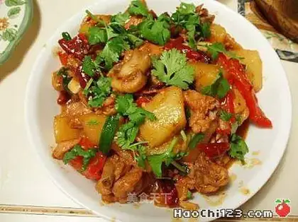 Juewei saute spicy chicken