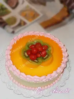 Passion fruit mousse