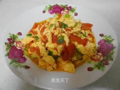 tomato scrambled eggs