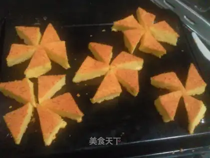 Corn juice pumpkin cake