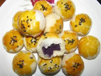 Purple potato crisp