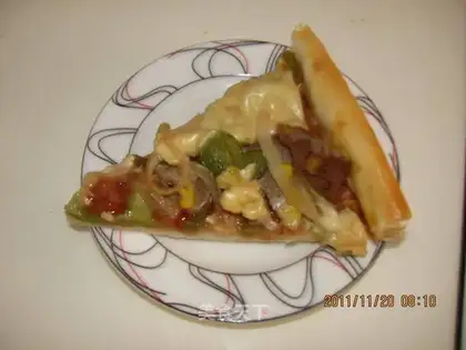 Cheese square pizza