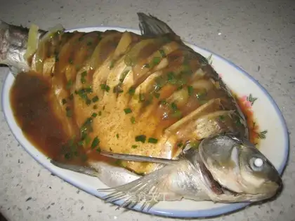 Steamed bream