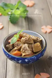Braised beef brisket