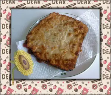 Fresh meat toast